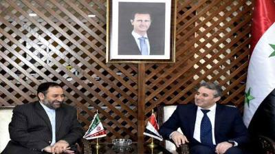 الوزیر جوخدار یبحث مع السفیر الإیرانی علاقات التعاون فی القطاع الصناعی