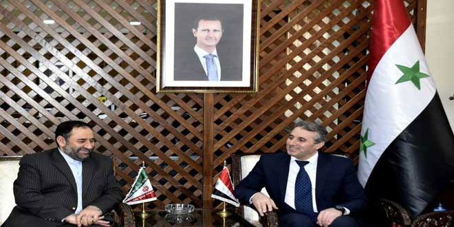 وزیر جوخدار با سفیر ایران روابط همکاری در بخش صنعت مورد بحث قرار گرفت